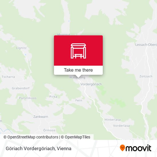 Göriach Vordergöriach map