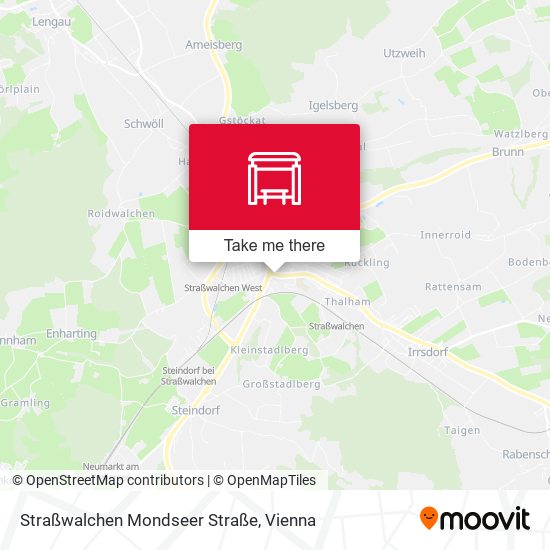 Straßwalchen Mondseer Straße map