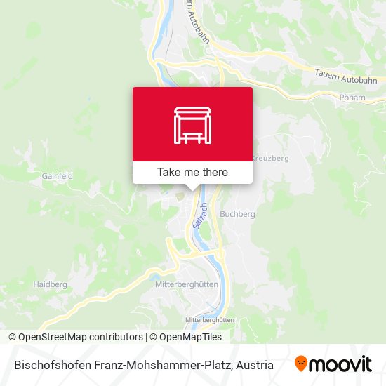 Bischofshofen Franz-Mohshammer-Platz map