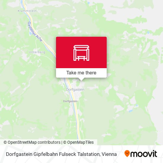 Dorfgastein Gipfelbahn Fulseck Talstation map