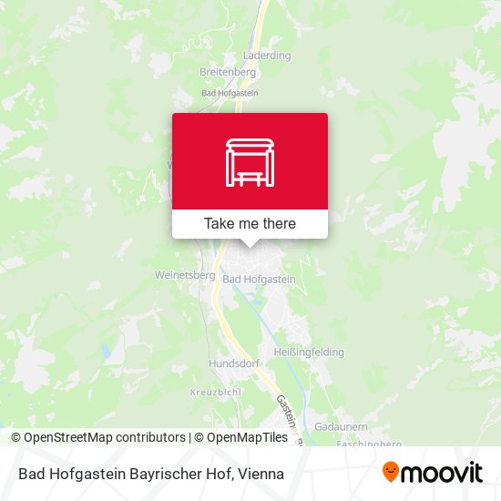Bad Hofgastein Bayrischer Hof map