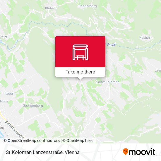 St.Koloman Lanzenstraße map