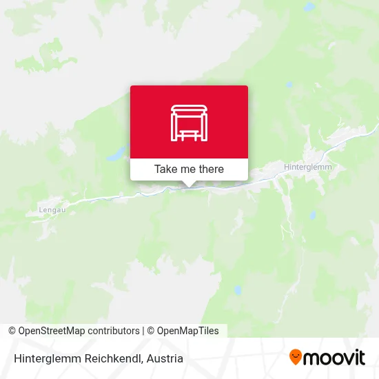 Hinterglemm Reichkendl map