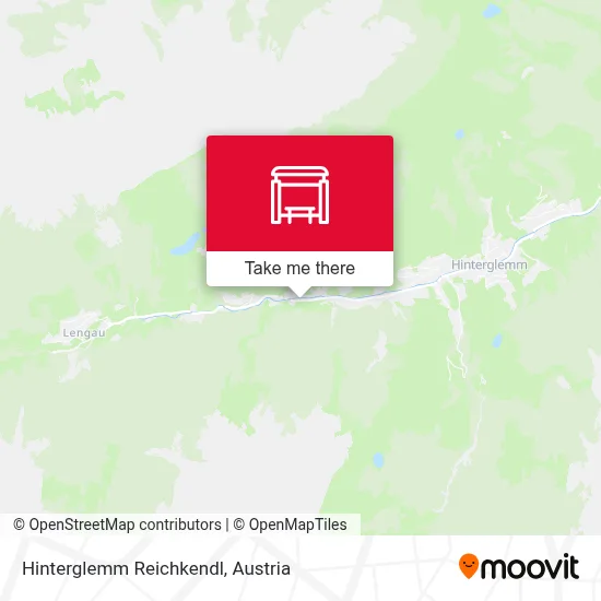 Hinterglemm Reichkendl map