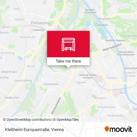 Kleßheim Europastraße map