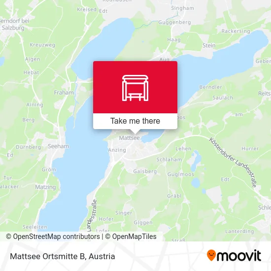 Mattsee Ortsmitte B map