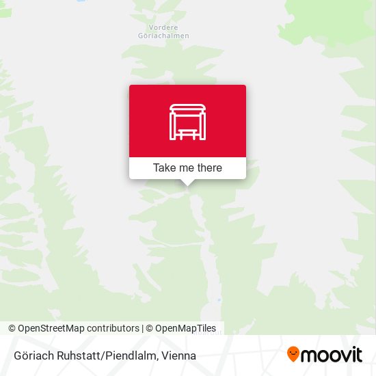 Göriach Ruhstatt/Piendlalm map