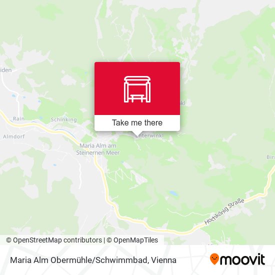 Maria Alm Obermühle/Schwimmbad map