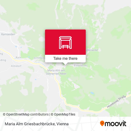 Maria Alm Griesbachbrücke map