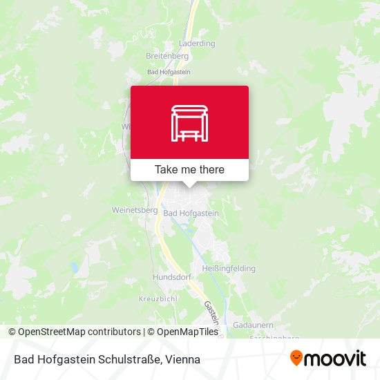 Bad Hofgastein Schulstraße map