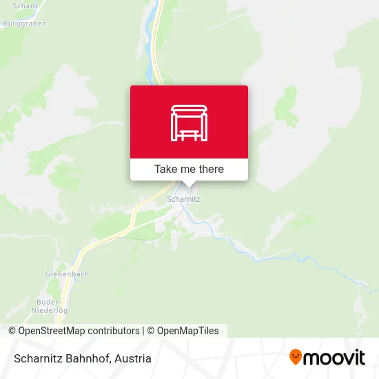 Scharnitz Bahnhof map