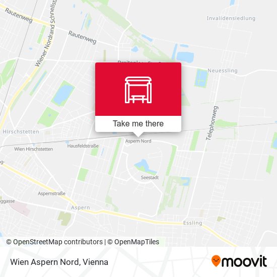 Wien Aspern Nord map