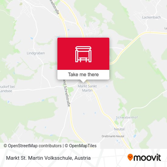 Markt St. Martin Volksschule map