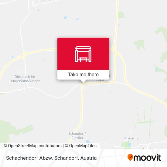 Schachendorf Abzw. Schandorf map