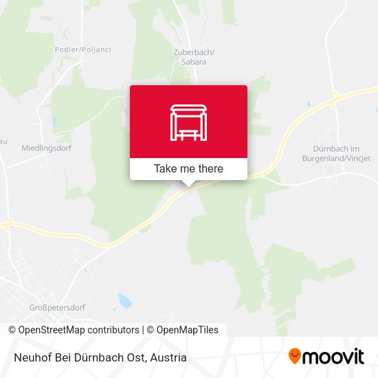 Neuhof Bei Dürnbach Ost map
