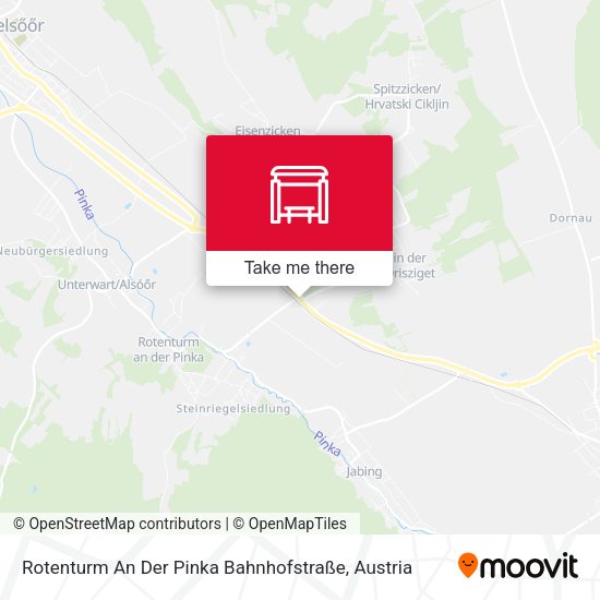 Rotenturm An Der Pinka Bahnhofstraße map