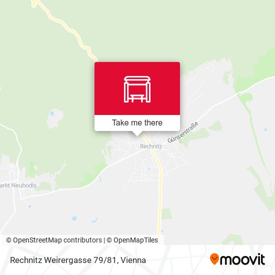 Rechnitz Weirergasse 79/81 map