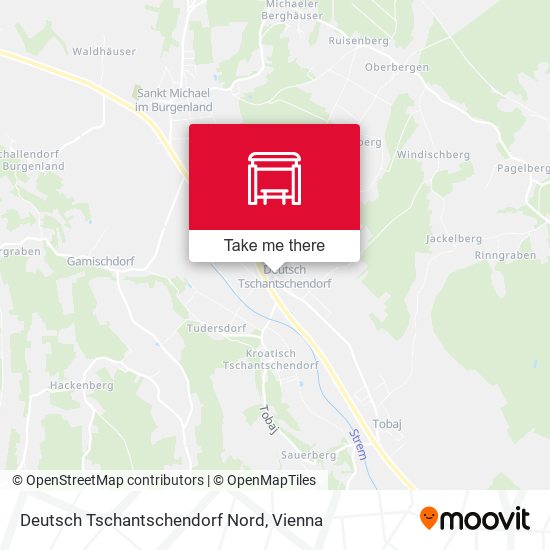 Deutsch Tschantschendorf Nord map