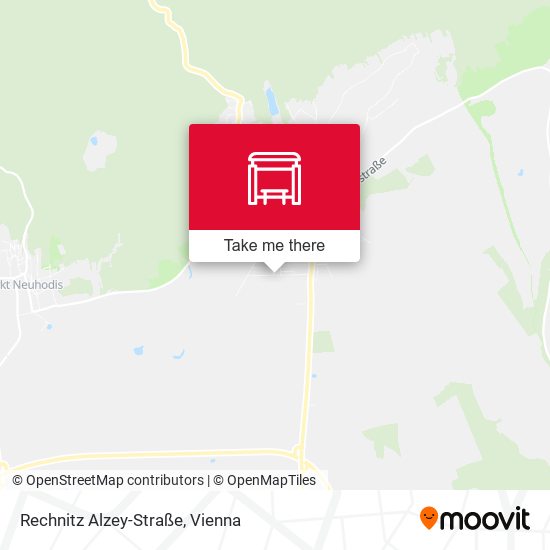 Rechnitz Alzey-Straße map