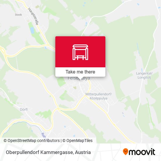 Oberpullendorf Kammergasse map