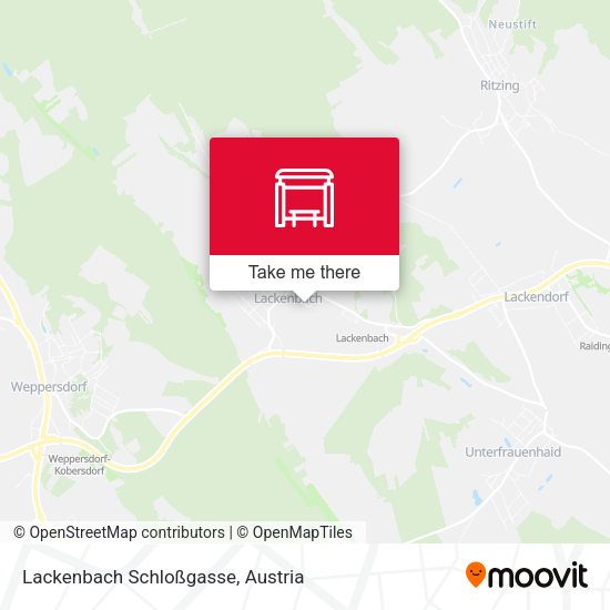 Lackenbach Schloßgasse map