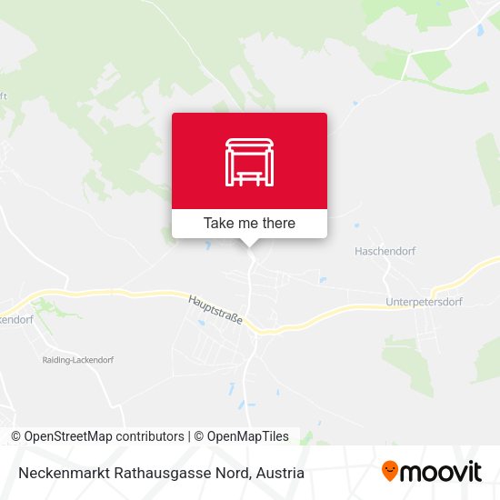 Neckenmarkt Rathausgasse Nord map