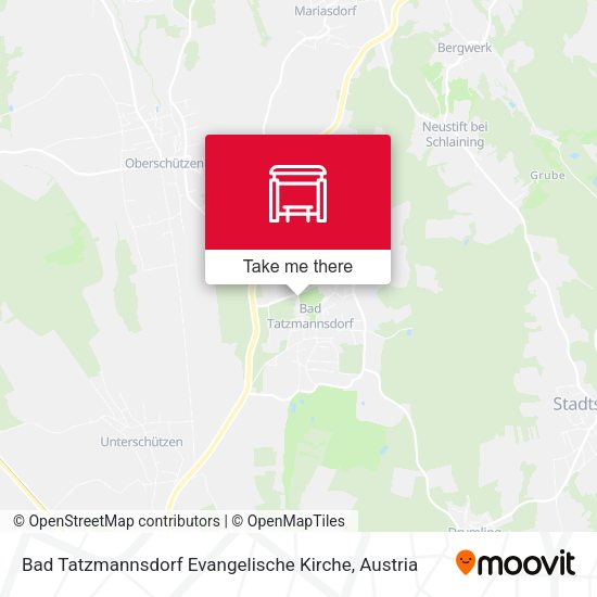 Bad Tatzmannsdorf Evangelische Kirche map