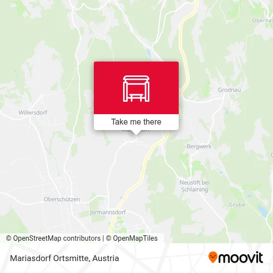 Mariasdorf Ortsmitte map