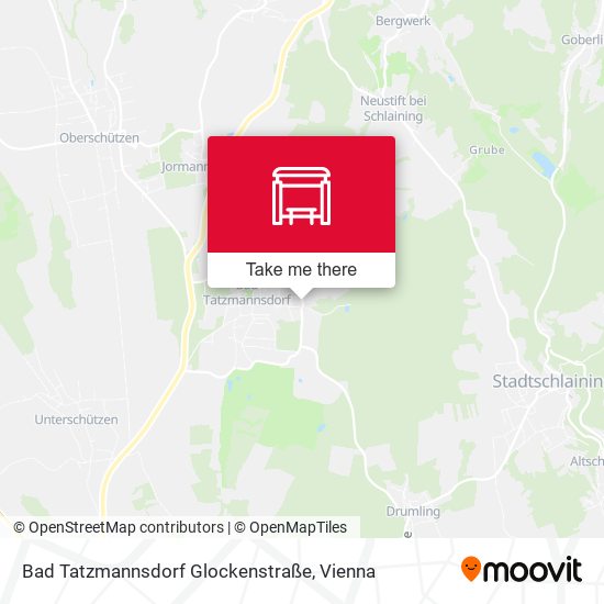 Bad Tatzmannsdorf Glockenstraße map