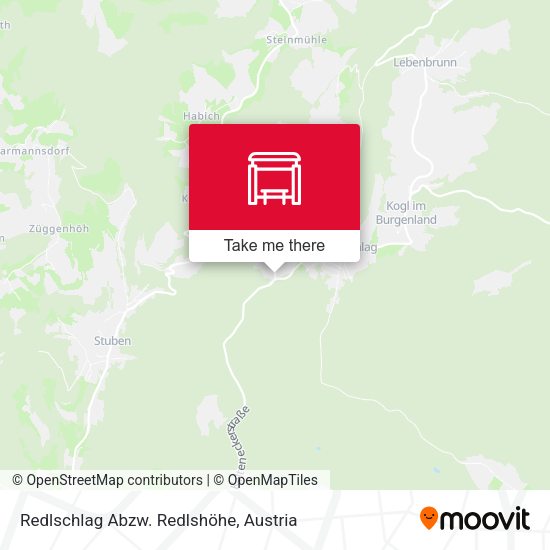 Redlschlag Abzw. Redlshöhe map