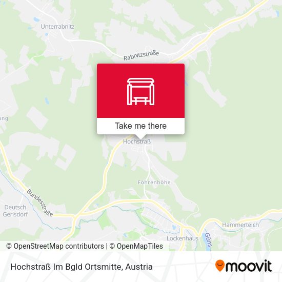Hochstraß Im Bgld Ortsmitte map