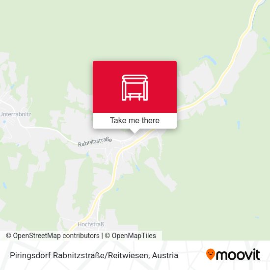 Piringsdorf Rabnitzstraße / Reitwiesen map