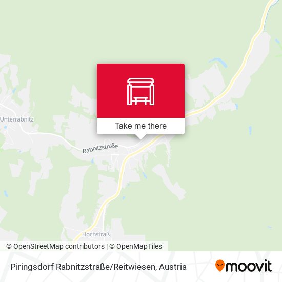 Piringsdorf Rabnitzstraße / Reitwiesen map