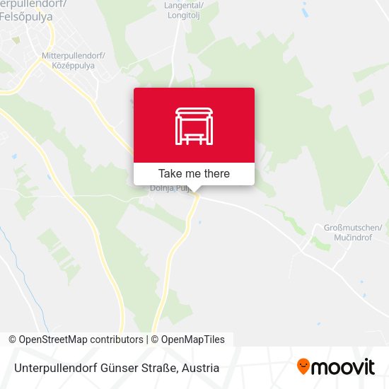 Unterpullendorf Günser Straße map