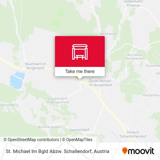 St. Michael Im Bgld Abzw. Schallendorf map