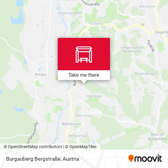 Burgauberg Bergstraße map
