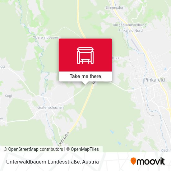 Unterwaldbauern Landesstraße map