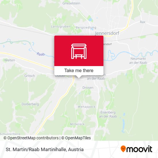St. Martin/Raab Martinihalle map