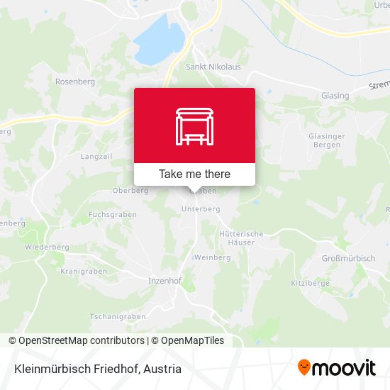 Kleinmürbisch Friedhof map
