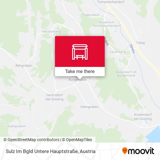 Sulz Im Bgld Untere Hauptstraße map
