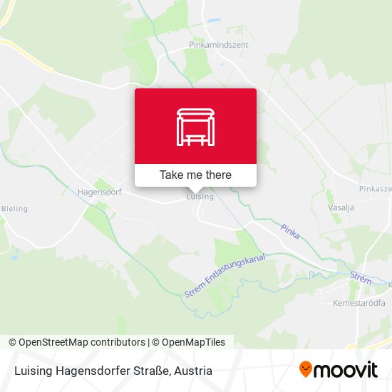 Luising Hagensdorfer Straße map