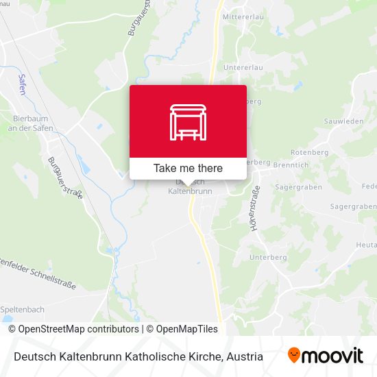 Deutsch Kaltenbrunn Katholische Kirche map