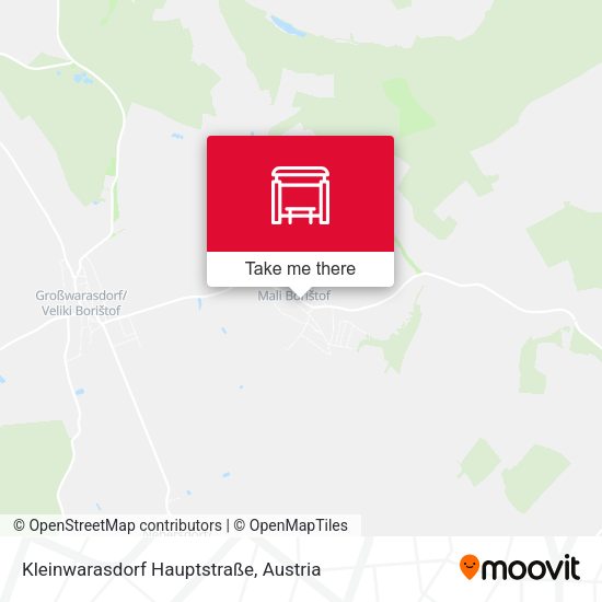 Kleinwarasdorf Hauptstraße map