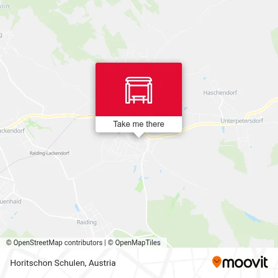Horitschon Schulen map