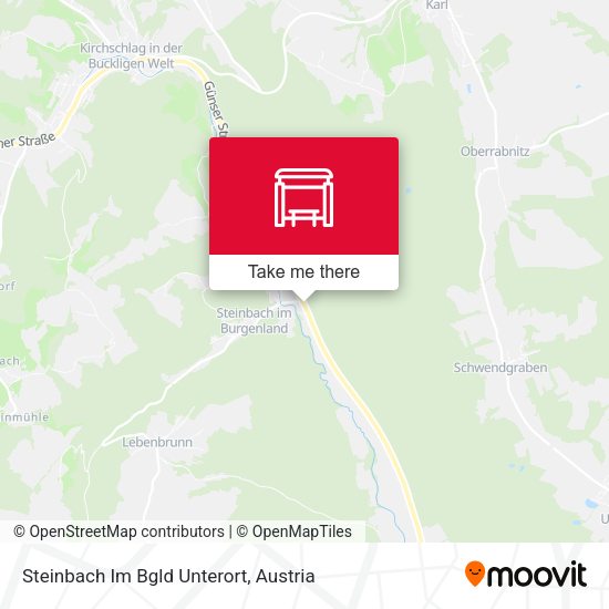 Steinbach Im Bgld Unterort map