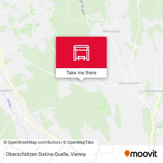 Oberschützen Sixtina-Quelle map