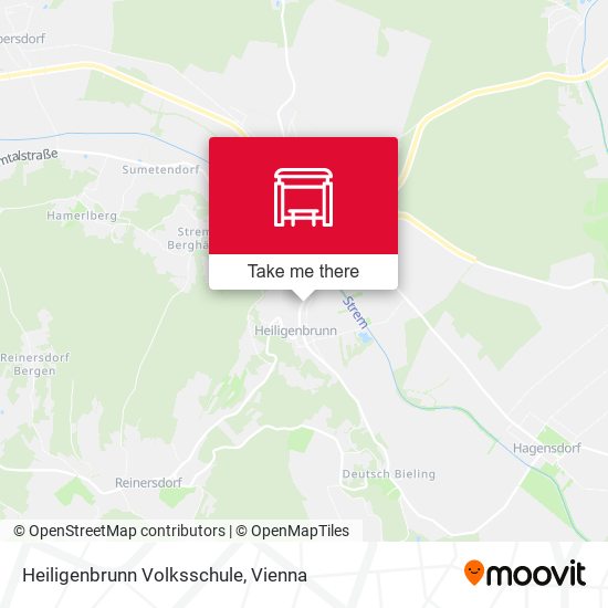 Heiligenbrunn Volksschule map