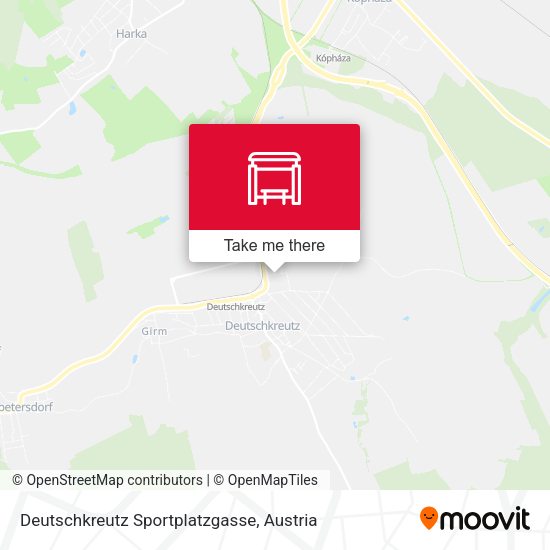 Deutschkreutz Sportplatzgasse map