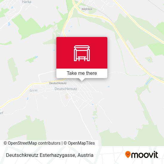 Deutschkreutz Esterhazygasse map