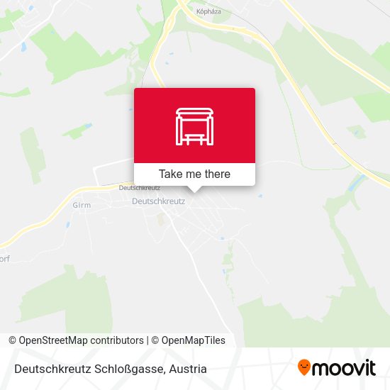 Deutschkreutz Schloßgasse map